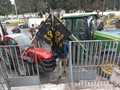 Στο κέντρο της Λάρισας οι αγρότες με τα τρακτέρ 